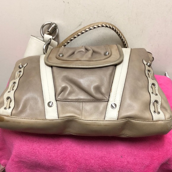 B Makowsky Large Tote Satchel Purse - Picture 4 of 6